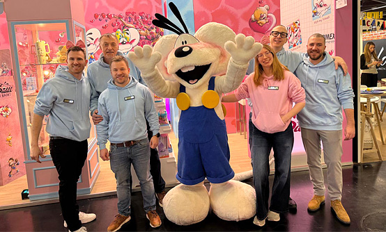 Diddl at the Toy Fair in Nuremberg